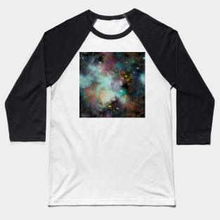 Beautiful Universe Repeating Pattern Baseball T-Shirt